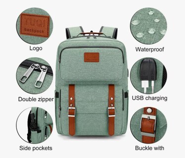 Foto 2 | Foto 2 | Mochila Antirrobo Wünd para Portátil