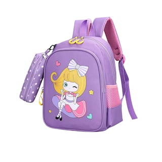 Foto 1 | Foto 1 | Mochila Impermeable Para Estudiantes De Escuela Violeta