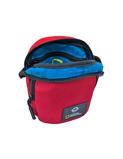 Foto 4 | Foto 4 | Bolsa National Geographic Ocean 2 Compartments Utility Bag Rojo. Compacta, Práctica Y Ecológica