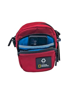 Foto 5 | Foto 5 | Bolsa National Geographic Ocean 2 Compartments Utility Bag Rojo. Compacta, Práctica Y Ecológica