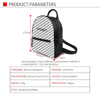 Foto 5 | Foto 5 | Minimochila Showudesigns Cross Horse Marron para Mujer - Venta Internacional