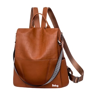 Foto 1 | Foto 1 | Bolsa Mochila Belug Moda De Mujer Super Calidad Antirrobo, Marrón A