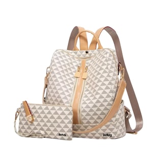 Foto 1 | Foto 1 | Set Mochila Moda Casual Para Mujer, 2 Piezas, Blanco Belug