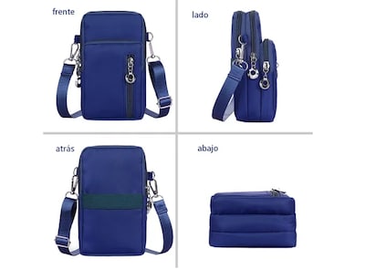 Foto 3 | Foto 3 | Bolso Xtellar Bandolera Impermeable Multifuncional Casual Para Mujer