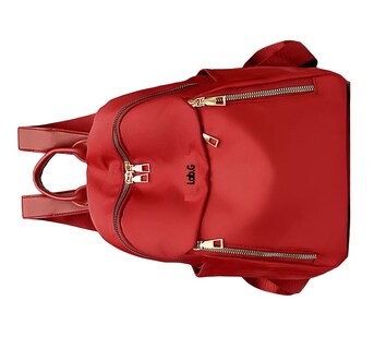 Foto 2 | Foto 2 | Mochila Para Mujer Moda Impermeable, Rojo