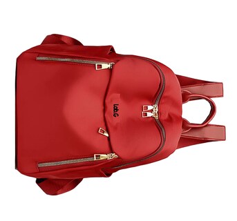 Foto 3 | Foto 3 | Mochila Para Mujer Moda Impermeable, Rojo