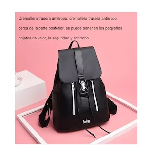 Foto 4 | Foto 4 | Bolso Multifuncional Impermeable Y Antirrobo Belug Negro