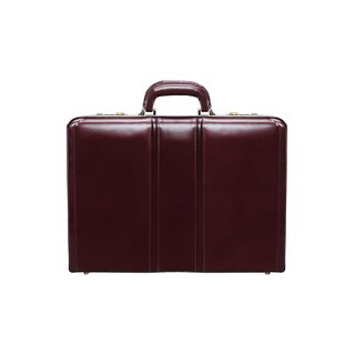 Foto 1 | Foto 1 | Maletín Attaché Mcklein Daley Leather 3.5 Borgoña - Venta Internacional