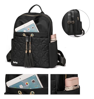 Foto 4 | Foto 4 | Mochila Para Mujer, Belug Bolso Antirrobo Impermeable Negro