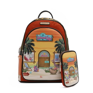 Foto 1 | Foto 1 | Mochila Marca Nicole Lee Con Bolsita Extra Sun & Sand