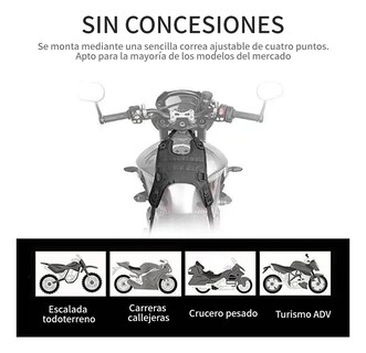 Foto 5 | Foto 5 | Chaleco Belug Tanque De Motocicleta Con Varios Accesorios Negro