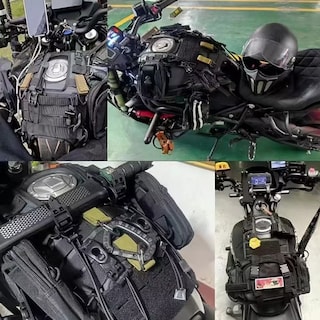 Foto 2 | Foto 2 | Chaleco Belug Tanque De Motocicleta Con Varios Accesorios Negro