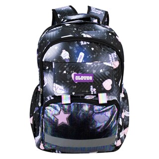 Foto 1 | Foto 1 | Mochila Unisex Negro Algodón Arcoiris Sintetico Meilin Nueva Imagen