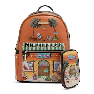 Foto 1 | Foto 1 | Mochila Nicole Lee Print Porta Laptop Sun & Sand