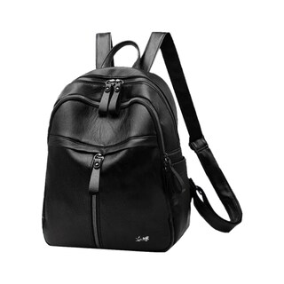 Foto 1 | Foto 1 | Mochila Mujer Moda Mochila De Viaje De Cuero Para Mujer Lab.g Negro