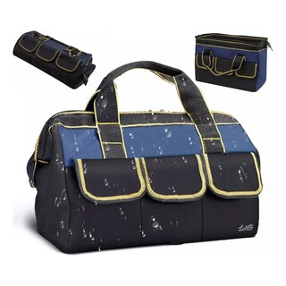 Foto 3 | Foto 3 | Mochila Para Herramientas Con Base De Plastico Lab.g Negro