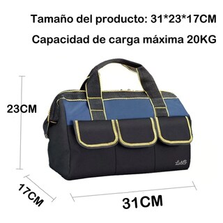 Foto 4 | Foto 4 | Mochila Para Herramientas Con Base De Plastico Lab.g Negro