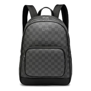 Foto 1 | Foto 1 | Mochila Casual Multiusos Unisex, Patrón Con Cuadros Lab.g Negro