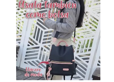 Foto 4 | Foto 4 | Elegante Mochila-bolsa Mujer Xtellar Con Cierre Antirrobo, Moda Juvenil Exclusiva A7390 Pro