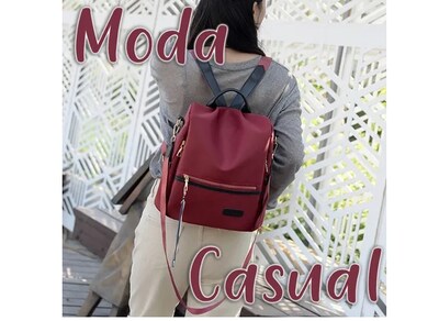 Foto 5 | Foto 5 | Elegante Mochila-bolsa Mujer Xtellar Con Cierre Antirrobo, Moda Juvenil Exclusiva A7390 Pro