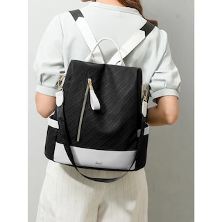 Foto 4 | Foto 4 | ''mochila Mujer Paño De Oxford Impermeable Anti-robo Monedero Lab.g Negra