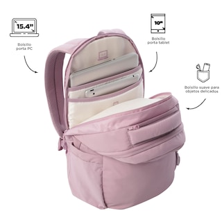 Foto 3 | Foto 4 | Mochila Ergonómica Grande Porta Laptop 15.4 | 21 L Steif Ino