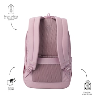 Foto 4 | Foto 5 | Mochila Ergonómica Grande Porta Laptop 15.4 | 21 L Steif Ino