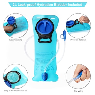 Foto 3 | Foto 3 | Mochila De Hidratación Miycoo Lightweight Water De 10 Litros Con Bolsa De 2 Litros - Venta Internacional.