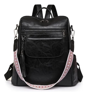 Foto 1 | Foto 1 | Mochilas Xtellar De Cuero Para Mujer Pu Cuero Antirrobo