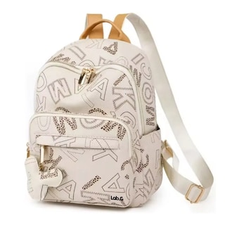 Foto 1 | Foto 1 | Bolsa Mochila Mujer Casual Lab.g Beige