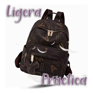 Foto 5 | Foto 5 | Bolsa Mochila Mujer Casual Lab.g Beige