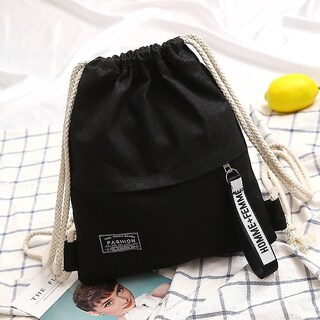 Foto 5 | Foto 5 | Mochila Huoguo Mochila-mochila De Lona Con Cordón - Venta Internacional.