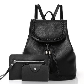 Foto 2 | Foto 2 | Conjunto De Bolsos Huoguo De Piel Sintética Con Flecos Y Estampado De Moda Para Mujer - Venta Internacional.