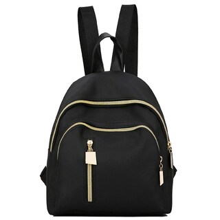 Foto 3 | Foto 3 | Mochila Huoguo De Lona De Color Liso A La Moda Para Mujer  25 X 14 X 27 Cm - Venta Internacional.