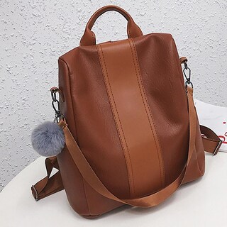 Foto 2 | Foto 2 | Mochila Huoguo Fashion De Piel Sintética Con Cremallera Para Mujer Al Aire Libre - Venta Internacional.