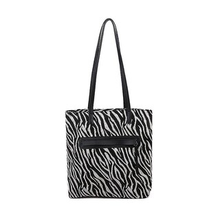 Foto 1 | Foto 1 | Bolso De Hombro Huoguo Youth Ladies Simple Y Versátil De Lona De Cebra - Venta Internacional.