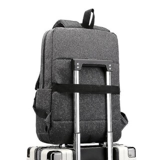 Foto 3 | Foto 3 | Mochila Huoguo 041 Gris Sport Swagger De 15 6 Pulgadas De Nailon Para Todas Las Edades - Venta Internacional.
