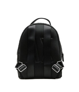 Foto 5 | Foto 5 | Mochila Armani Exchange Bolso Monograma Logo Negro Para Mujer Pequeña Y Práctica