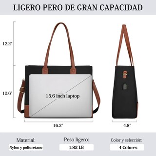 Foto 2 | Foto 2 | Maletín de Mano Malubero color Negro de 15.6\