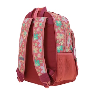 Foto 5 | Foto 5 | Mochila Grande Para Niña Chenson Happy Girl Rosa Floris Porta Tablet De Hasta 10''. Rosa