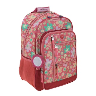 Foto 6 | Foto 6 | Mochila Grande Para Niña Chenson Happy Girl Rosa Floris Porta Tablet De Hasta 10''. Rosa