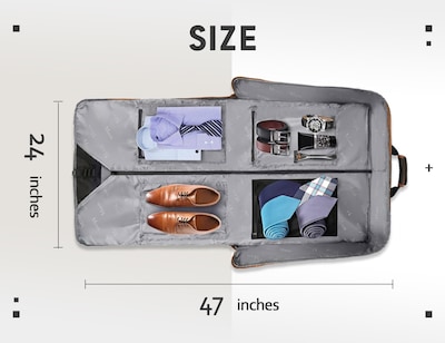 Foto 5 | Foto 5 | Bolsa De Ropa Matein Suit Carry On Impermeable Para Viajes, Color Negro - Venta Internacional.