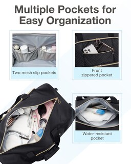 Foto 7 | Foto 7 | Bolsa De Viaje Con Ruedas Bagsmart Para Equipaje De Mano Con Ruedas, 45 Litros - Venta Internacional.