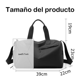 Foto 3 | Foto 3 | Maleta Deportiva Bolsa Gym Lab.g Negro