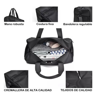 Foto 5 | Foto 5 | Maleta Deportiva Bolsa Gym Lab.g Negro