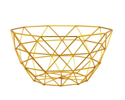Foto 1 | Foto 1 | Frutero Good & Good M16-FT0009 color Dorado de Alambre
