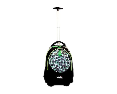 Foto 1 | Foto 1 | Mochila Wallis Fun Cuadros color Verde/Negro con Ruedas