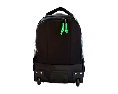 Foto 3 | Foto 3 | Mochila Wallis Fun Cuadros color Verde/Negro con Ruedas