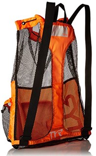Foto 3 | Foto 3 | Venta Internacional- Mochila Grande de Malla Tyr para Nadar Gimnasio y Equipamiento de Entrenamiento Naranja