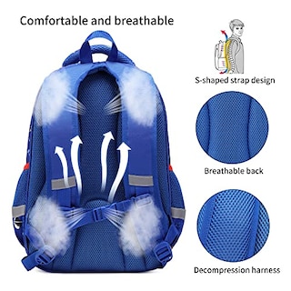 Foto 4 | Foto 4 | Venta Internacional - Mochila Escolar Cusangel color Azul 15.6''